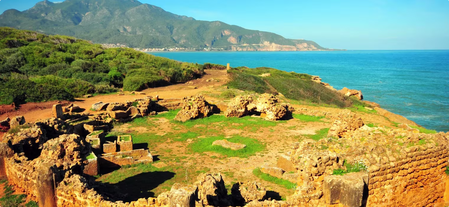 algeria tipaza land and sea