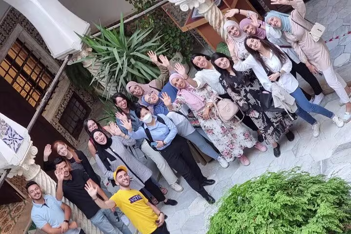 a group of tourists visiting the casbah with vizitina 4 things to do in algiers