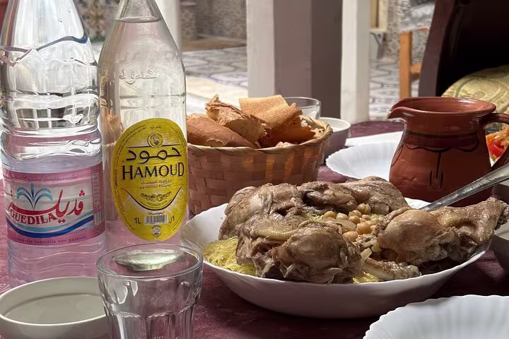 tradition algerian dish meal rechta hamoud gazouz  what food should you try in algeria